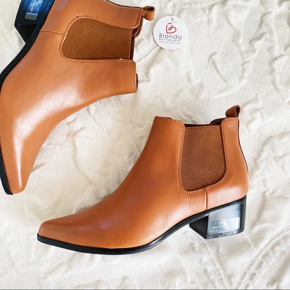 Blondo Emilia Waterproof Ankle Bootie New $162 - Picture 6 of 9